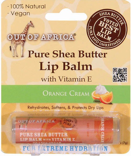 Out of Africa Orange Cream Lip Balm
