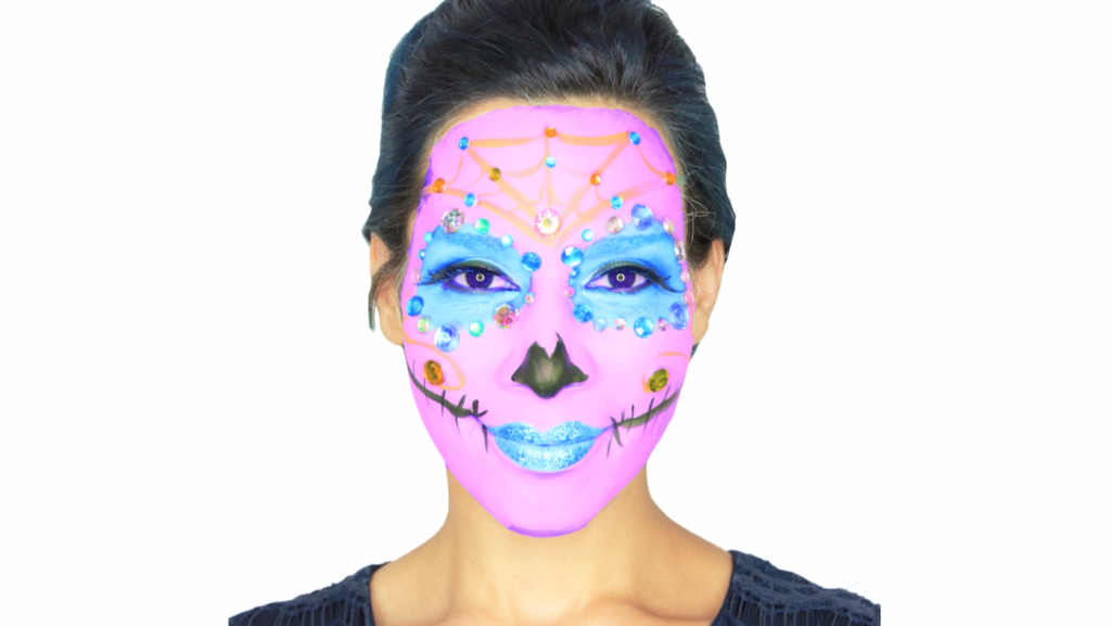Sugar Skull Makeup Video Tutorial by CHIC Studios