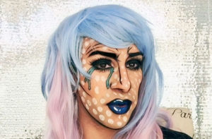 pop art comic book makeup tutorial