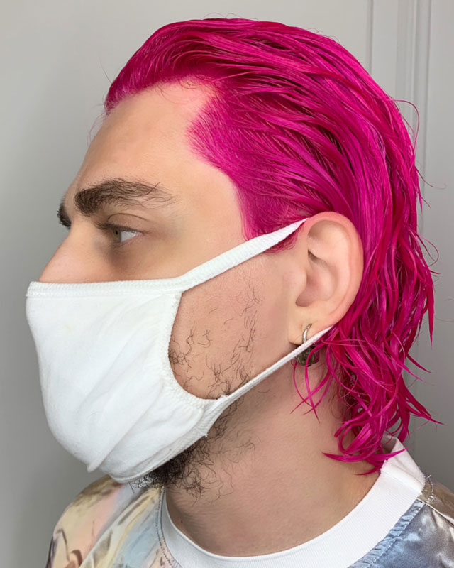 L'Appartement Hair Coloring Pink